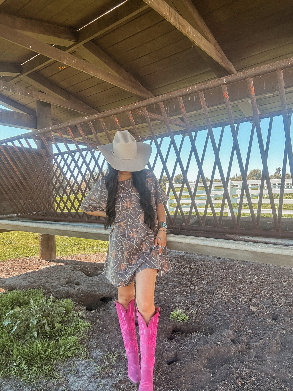 Cowboy Lasso Dress