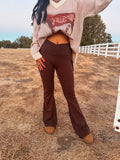 Cozy Cowgirl Flare Legging
