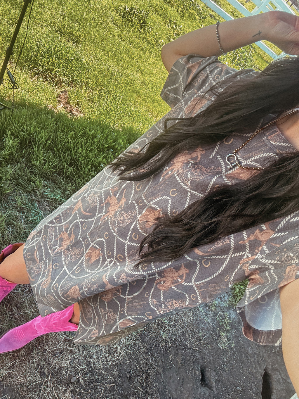 Cowboy Lasso Dress