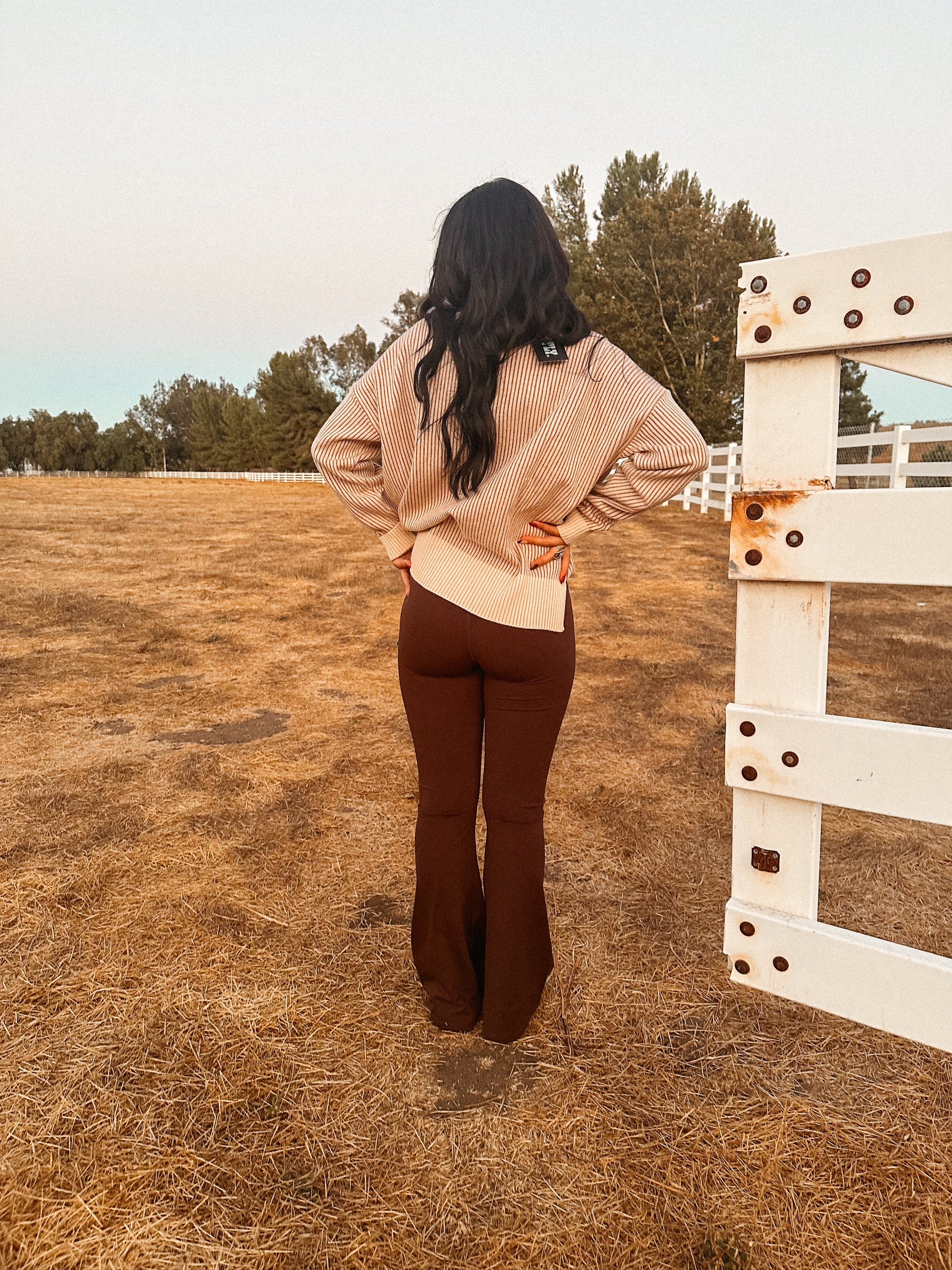 Cozy Cowgirl Flare Legging