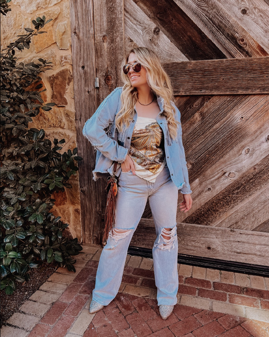 Hailey Distressed Jeans