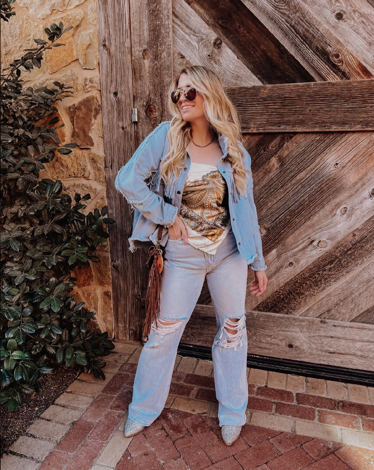 Hailey Distressed Jeans