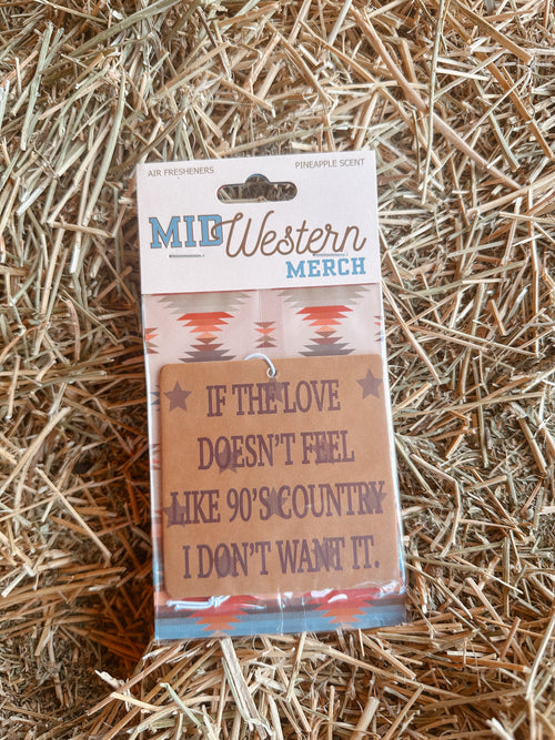 90’s Country Car Freshener