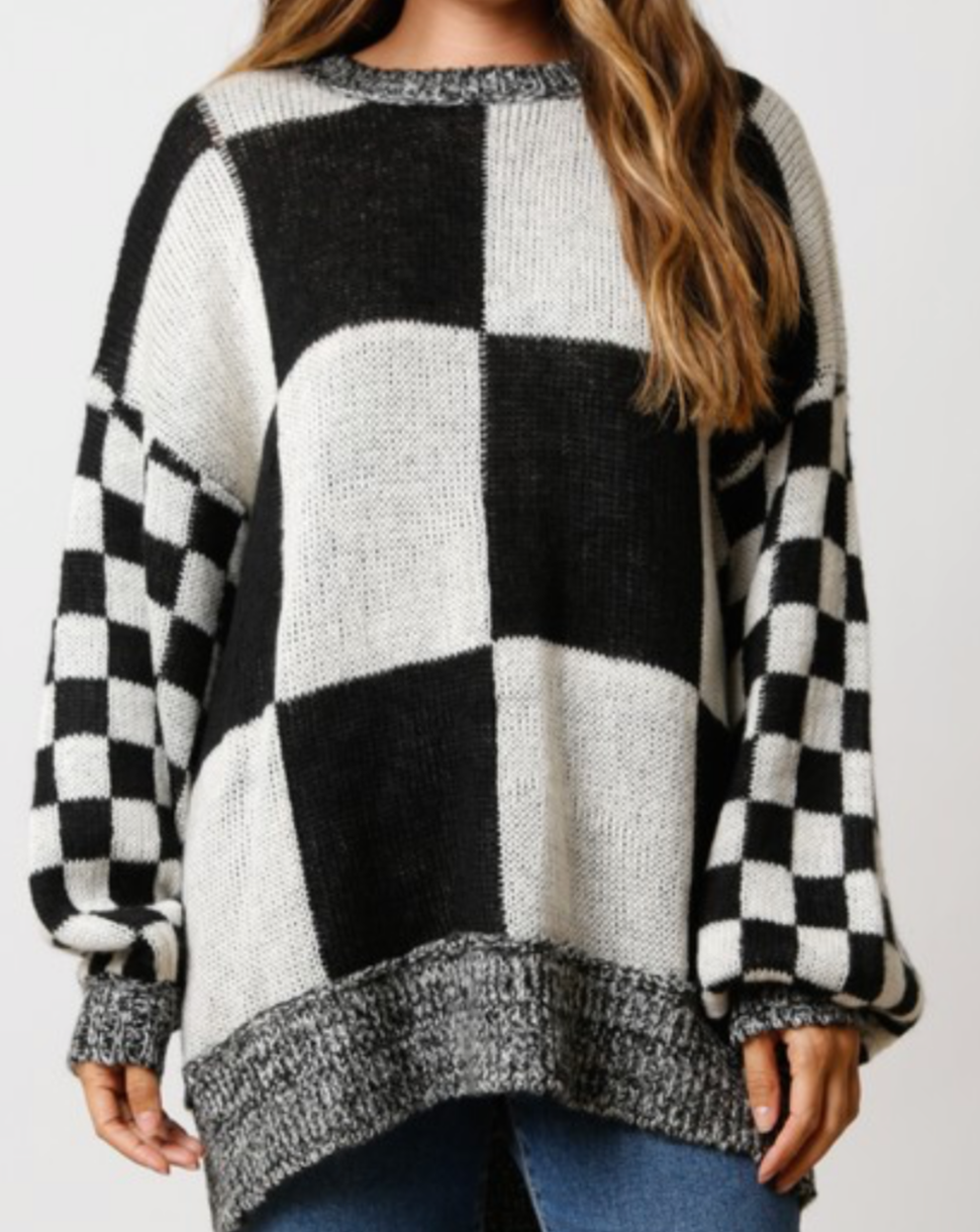 Marley Checkered Sweater