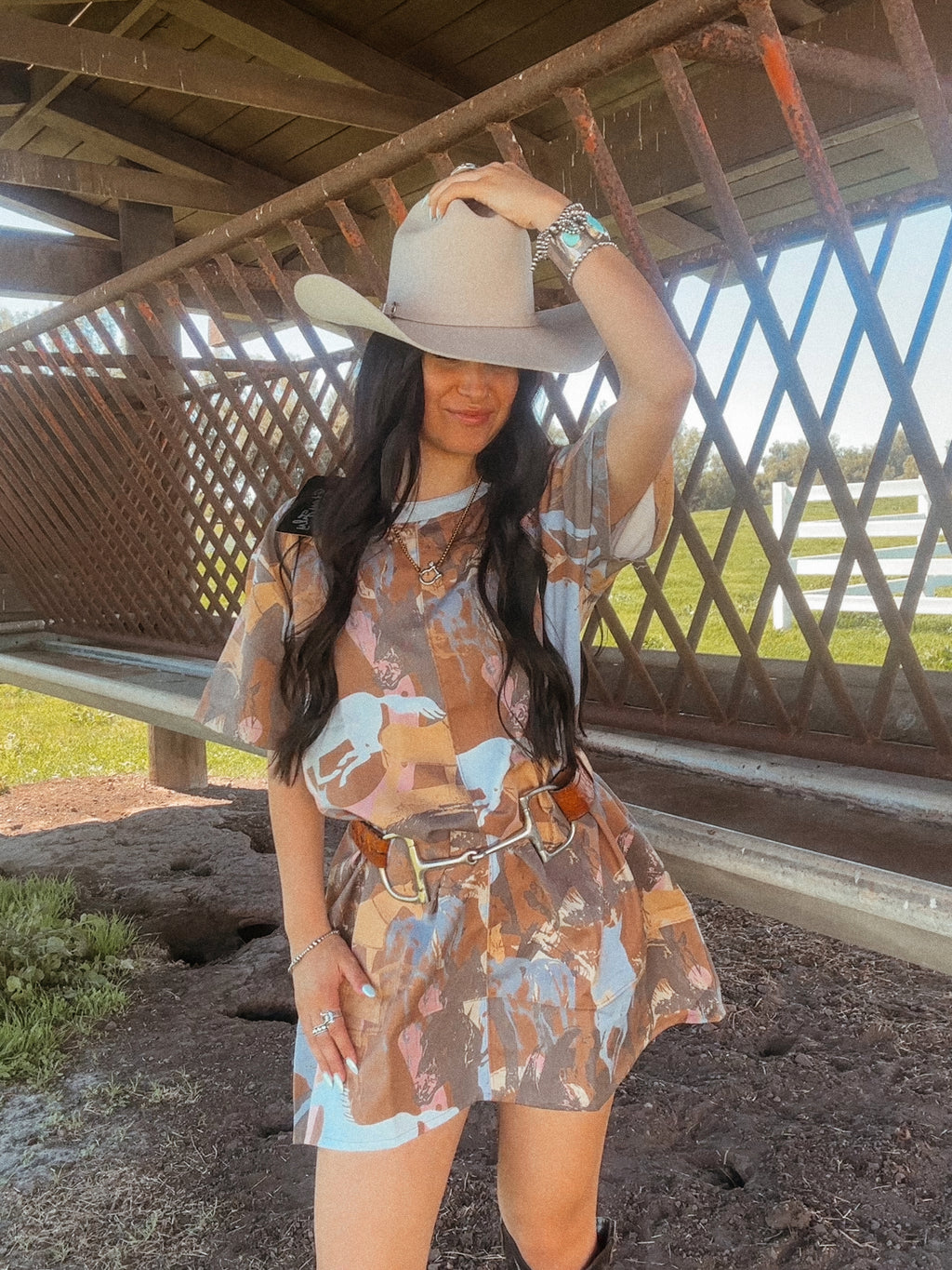 Pony Stack Dress